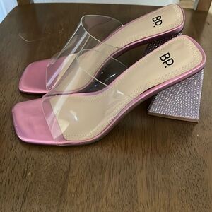 Pink diamond heels